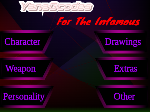 Infamous Signups ~ ZeroBlade Awakens