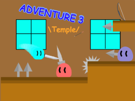 ADVENTURE 3 \Temple/ <a platformer> 