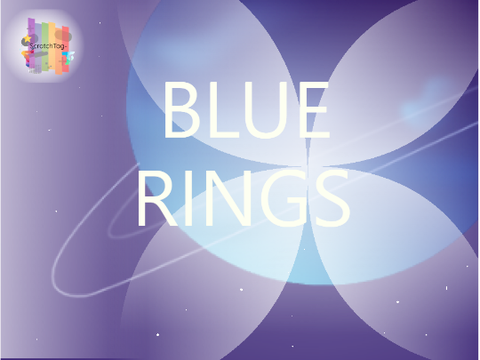 blue rings #art