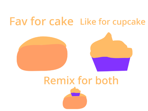 Cake or cupcake remix