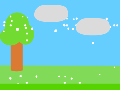 Snow simulator