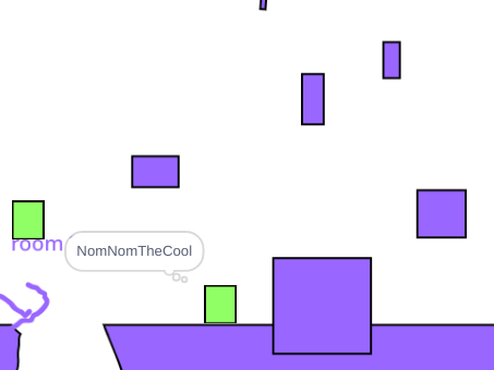 Meet a platformer (recreated cloud game) 