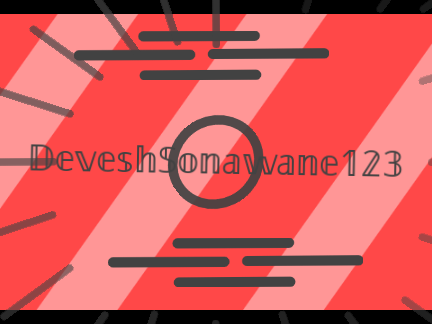 Intro for DeveshSonawane123 ||  by @dtrueman