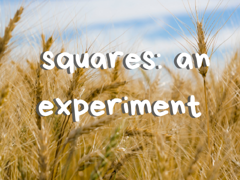 squares: an experiment