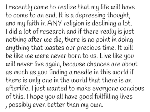 About Life. READ