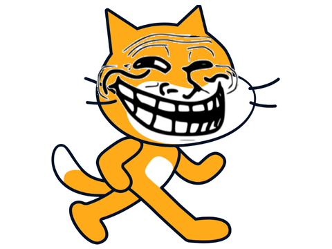 Trollface cat #art