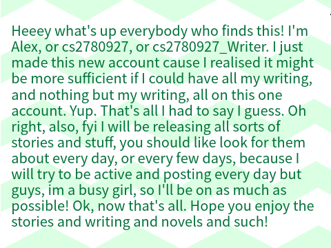 Announcement!