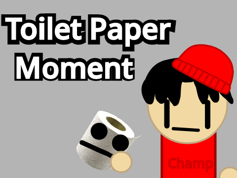 Toilet Paper Moment|| Animated Meme|| #Animations #meme #Stories #Art