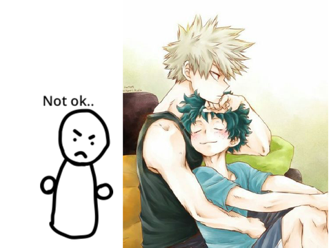 I rant about bakudeku as well 