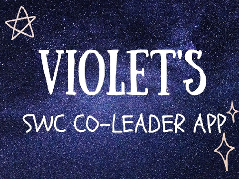 SWC co-leader application March 2022