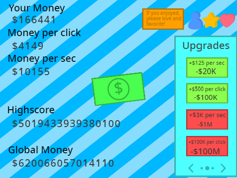 Mega Money Clicker! #all #games #art #music #animations #music #stories remix