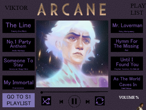 viktor | s1+2 arcane playlist [UPDATED JAN 2025]
