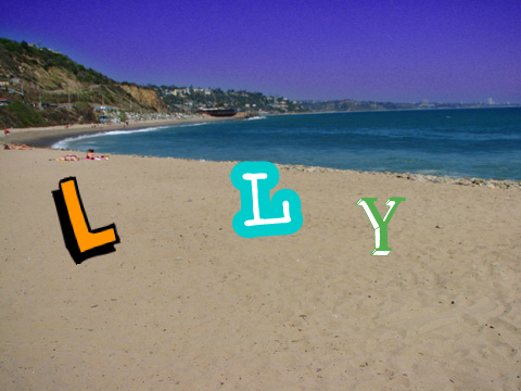 Animated name, Lily