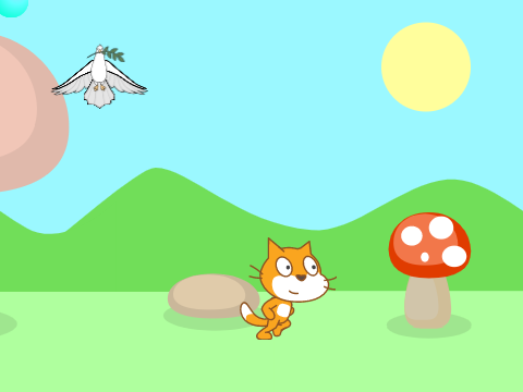 Running Scratch Cat Loop remix