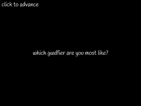 which gwdfier are you most like?