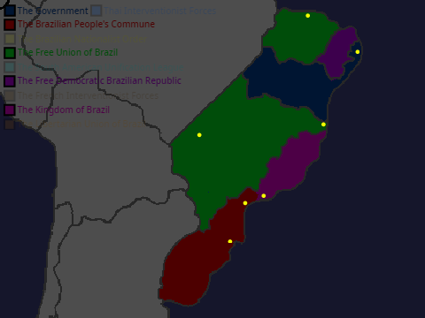 The Brazilian Civil War Aftermath.