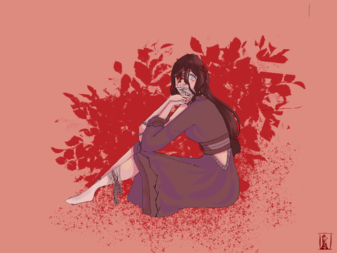 Hanahaki TW blood