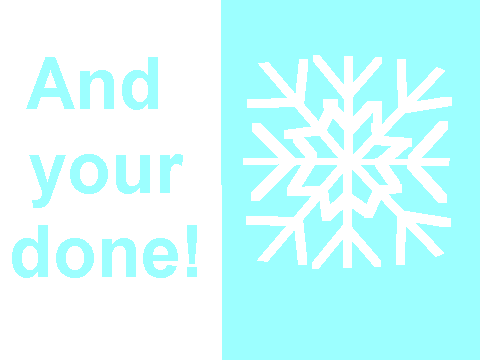 ❅ 5 easy steps to draw a Snowflake ❅