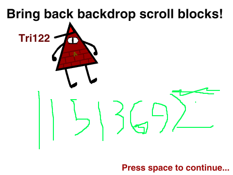 Bring Back Backdrop Scroll Blocks!! remix remix remix remix remix remix remix remix