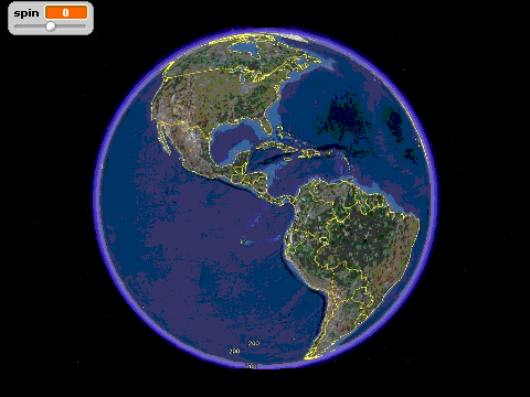 Spin The Earth!