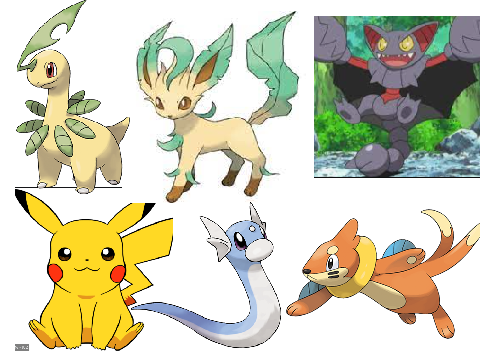 My Pokemon Team