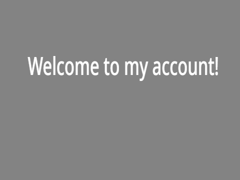 Welcome!