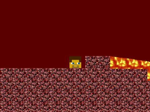 minecraft platformer