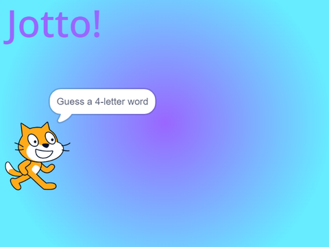Jotto - 4 letters