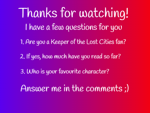 Keeper of the Lost Cities Character Voice Match pt.1