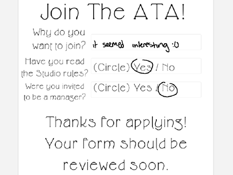 ATA Sign-Up !!