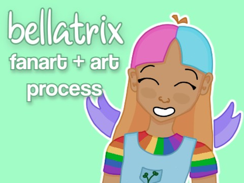 bellatrix - fanart & process