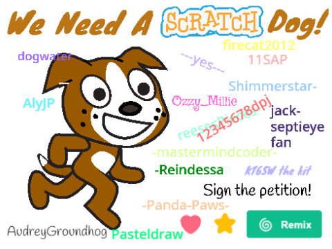 Petition to add a Scratch Dog! Remix remix remix remix remix remix remix remix remix