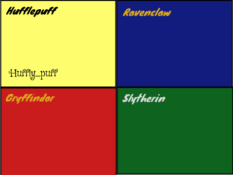 Harry Potter Houses