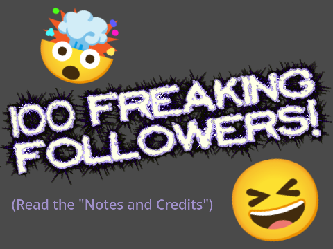 Thank You guys so much for 100 followers