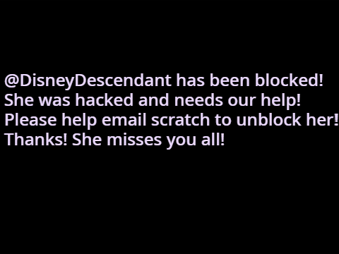 SPREAD THE MESSAGE! HELP UNBLOCK @DisneyDescendant! remix remix remix