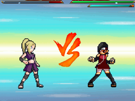 Yamanaka clan vs Uchiha clan Naruto game remix