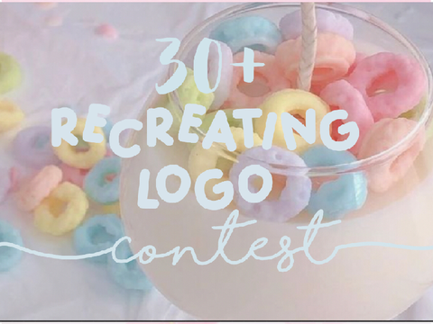 ☁︎ 30+ recreating logos contest