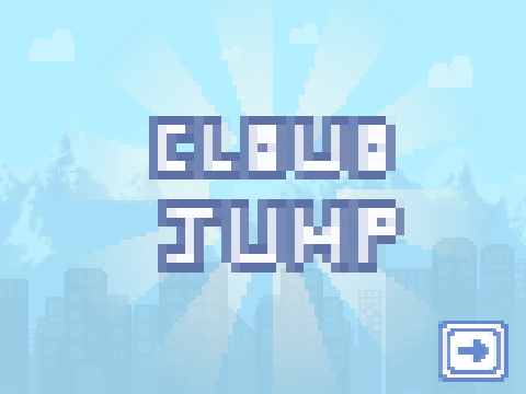 cloud jump mini game
