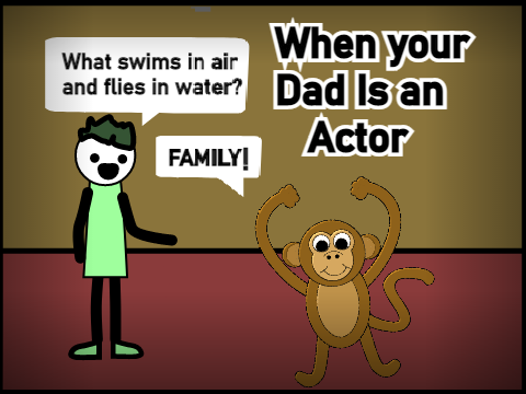 When Your dad is an Actor #all #animations #stories #games #tutorials #art #trending
