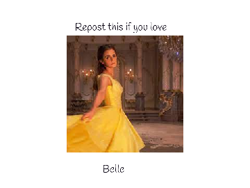 Repost this if you love Belle  remix