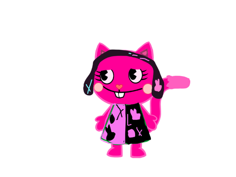 Gamer Kitty in htf style