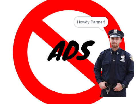 Join the No Ad Police today!
