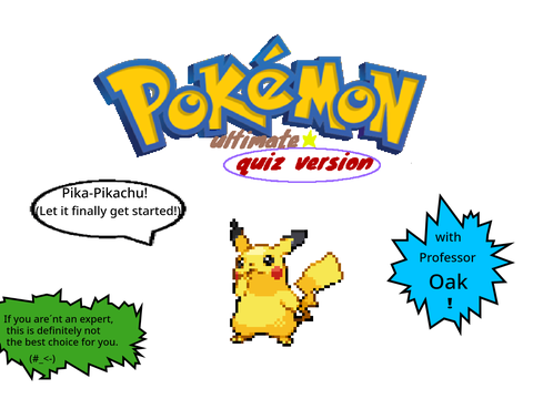 Ultimate Pokémon-Quiz (warning: it´s hard) | #games 