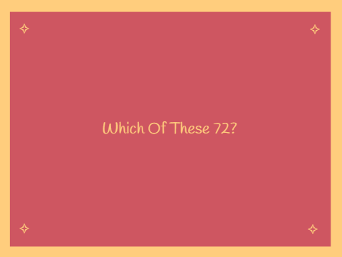 Which Of These 72? Remix~