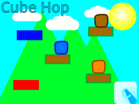 Cube Hop || A Game || #games