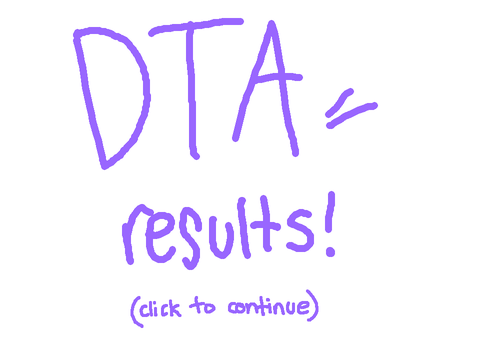 *late* DTA RESULTS