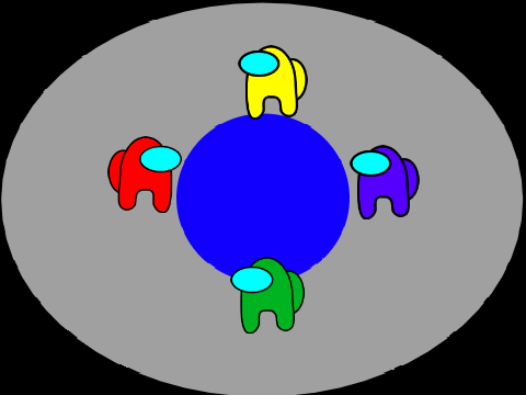Among us hacked 2 player