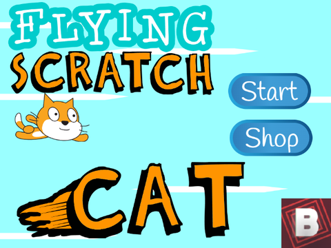 flying scratch cat