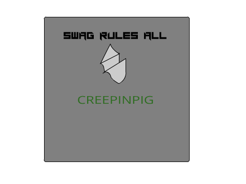 CreepinPig's New Icon.
