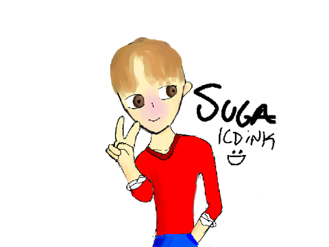 Digital drawing of Suga
